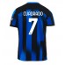 Günstige Inter Milan Juan Cuadrado #7 Heim Fussballtrikot 2023-24 Kurzarm